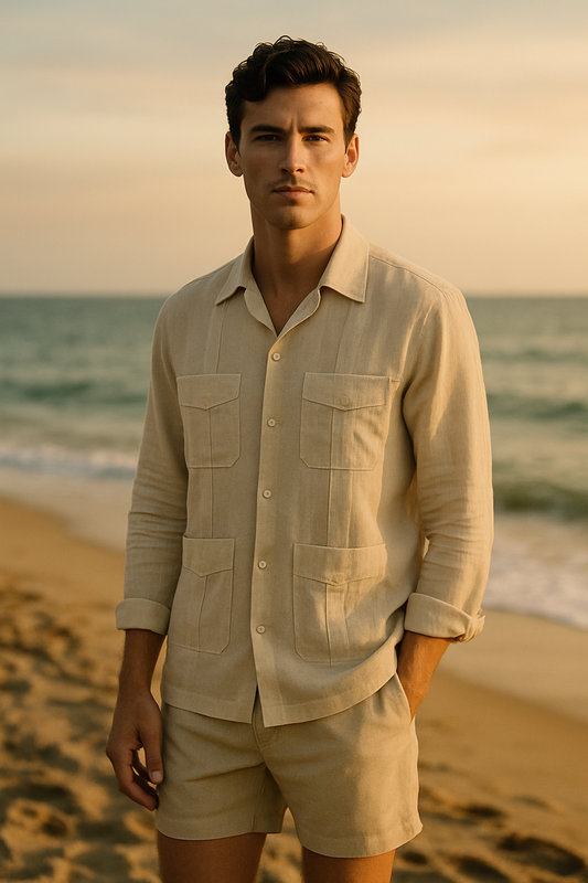 Guayabera Tropical Breeze