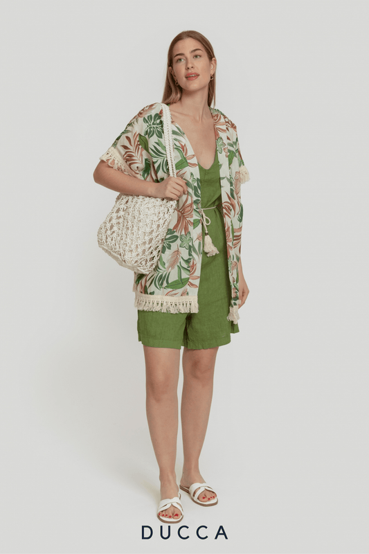Kimono Armonías Verde - DUCCA S DUCCA