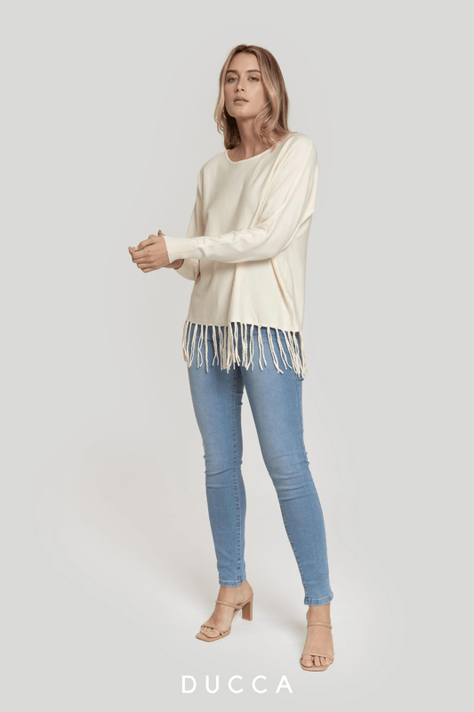 Jeans Elevé Lavado - DUCCA Pantalones Mujer 34 DUCCA