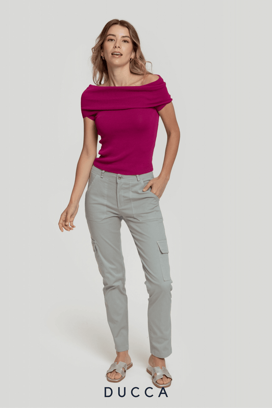 Pantalón Cargo Verso de Vanguardia Gris - DUCCA S DUCCA