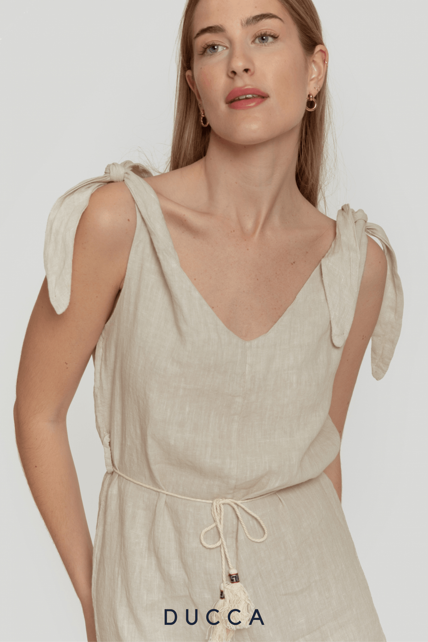 Mono Armonias Cinturon Beige - DUCCA S DUCCA