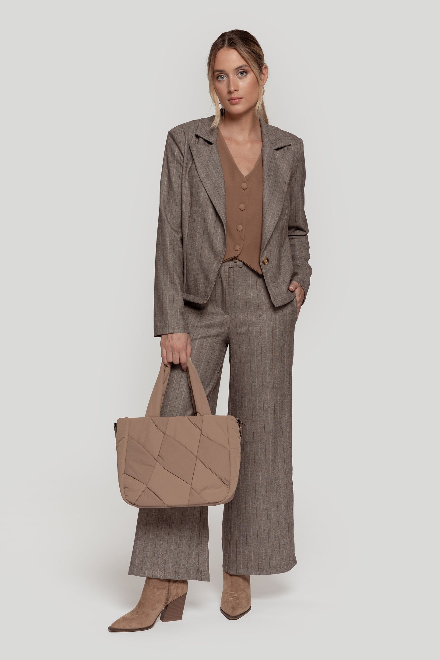 Blazer Cropped Chic - DUCCA Blazer Mujer S DUCCA