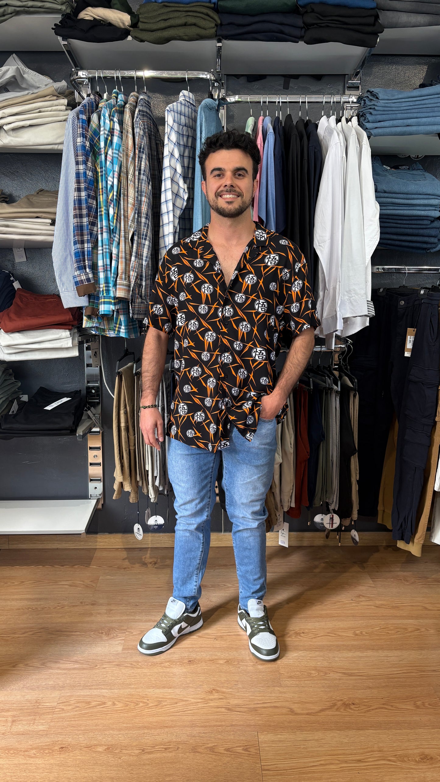 Hawaiana Dragon Ball Z – ¡Luce tu Ki con Estilo!