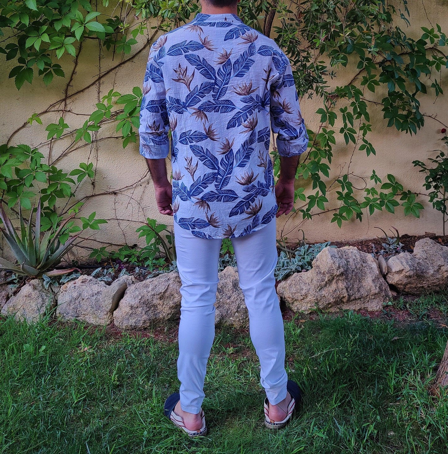 Camisa Hojas de la Jungla - DUCCA S DUCCA