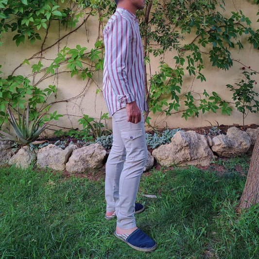 Camisa Mao Brick Stripe - DUCCA M DUCCA