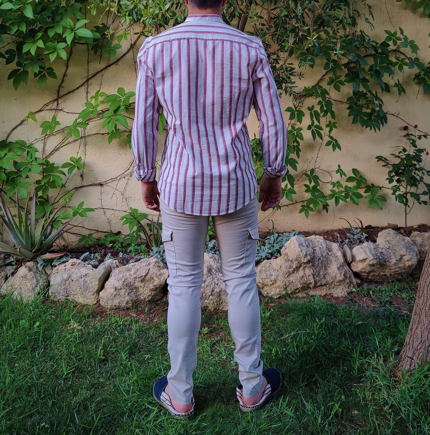 Camisa Mao Brick Stripe - DUCCA M DUCCA