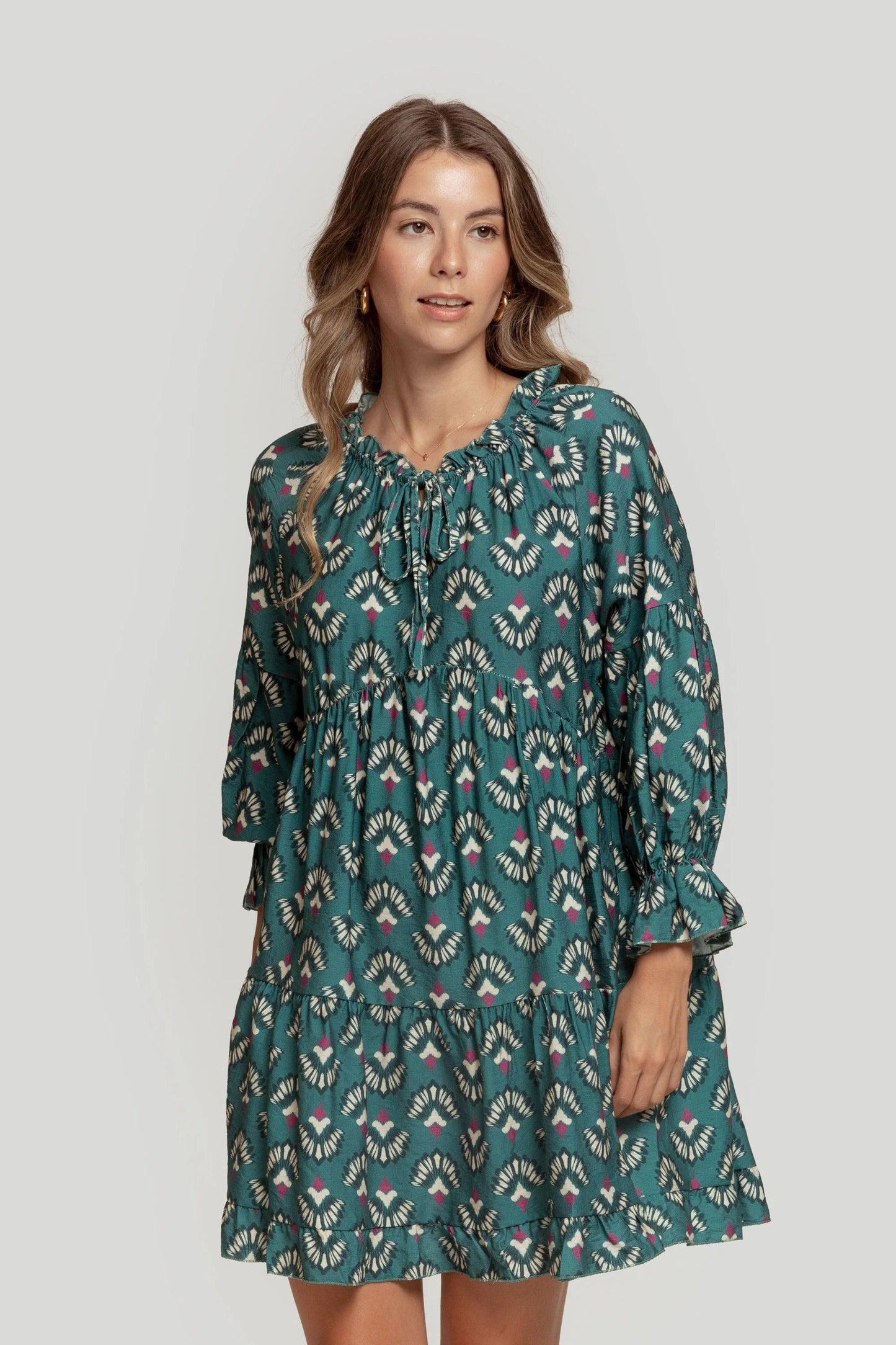Vestido Sienna Oversize - DUCCA Vestidos S / Verde DUCCA