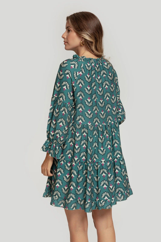 Vestido Sienna Oversize - DUCCA Vestidos S / Verde DUCCA