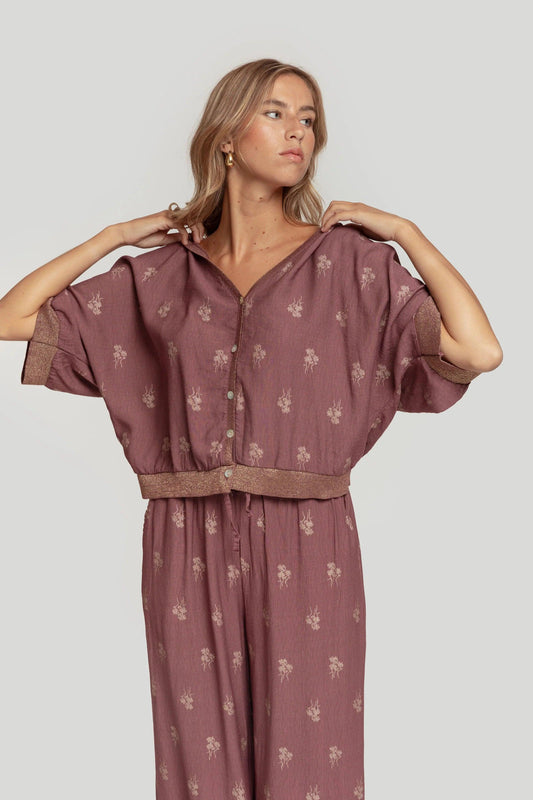 Chaqueta Grazia Brillante - DUCCA Chaquetas Mujer S / Borgoña DUCCA