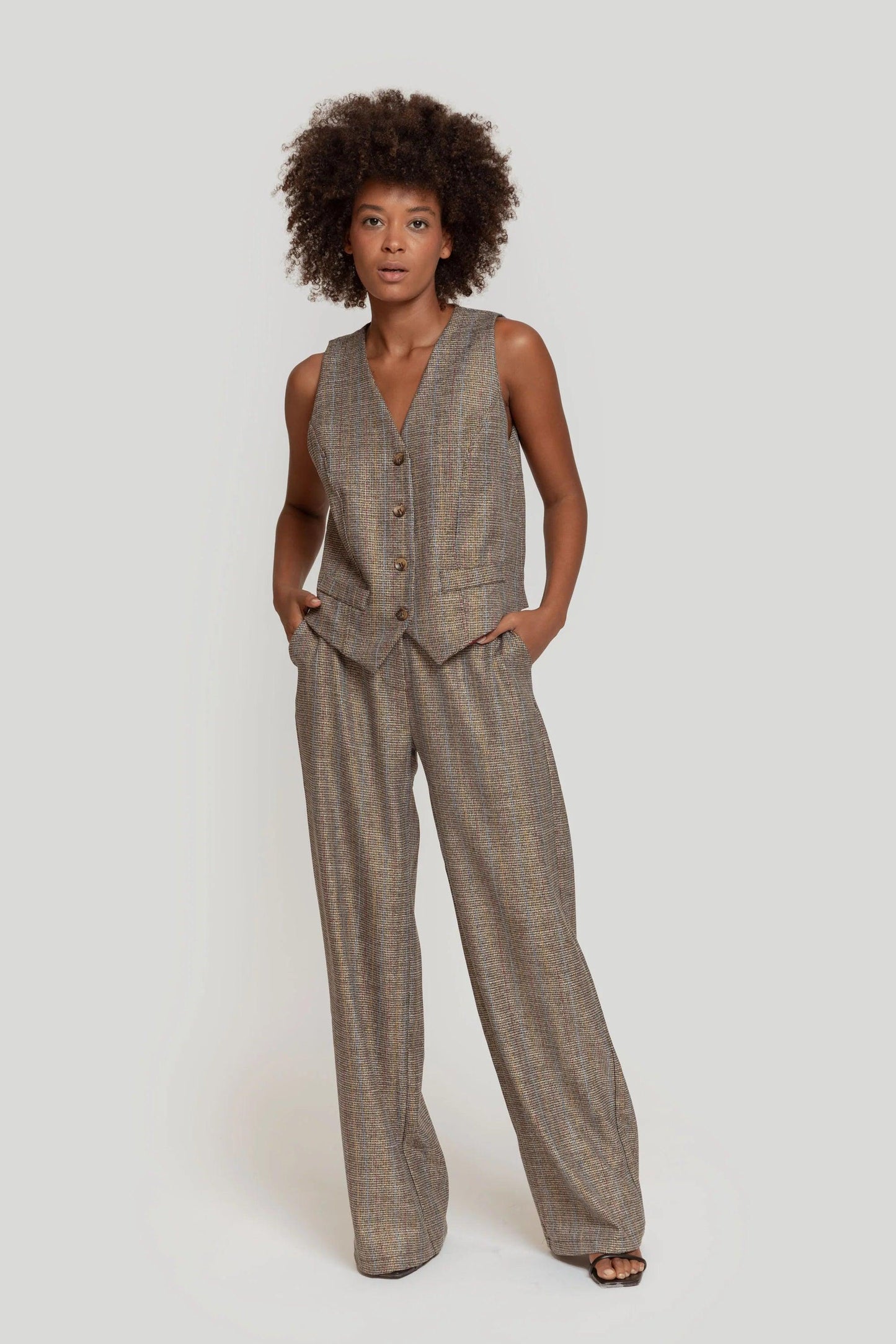 Pantalón Elegancia Mezcla - DUCCA Pantalones Mujer S DUCCA