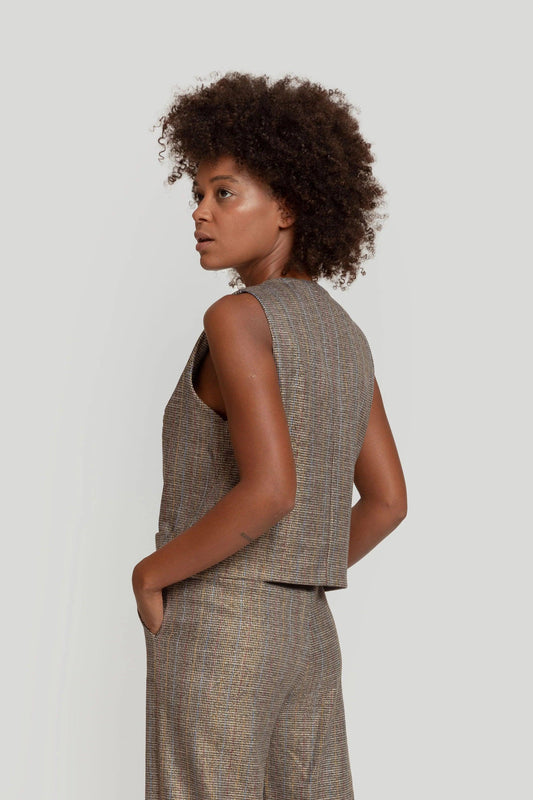 Chaleco Elegancia Mezcla - DUCCA Chaleco Mujer S DUCCA