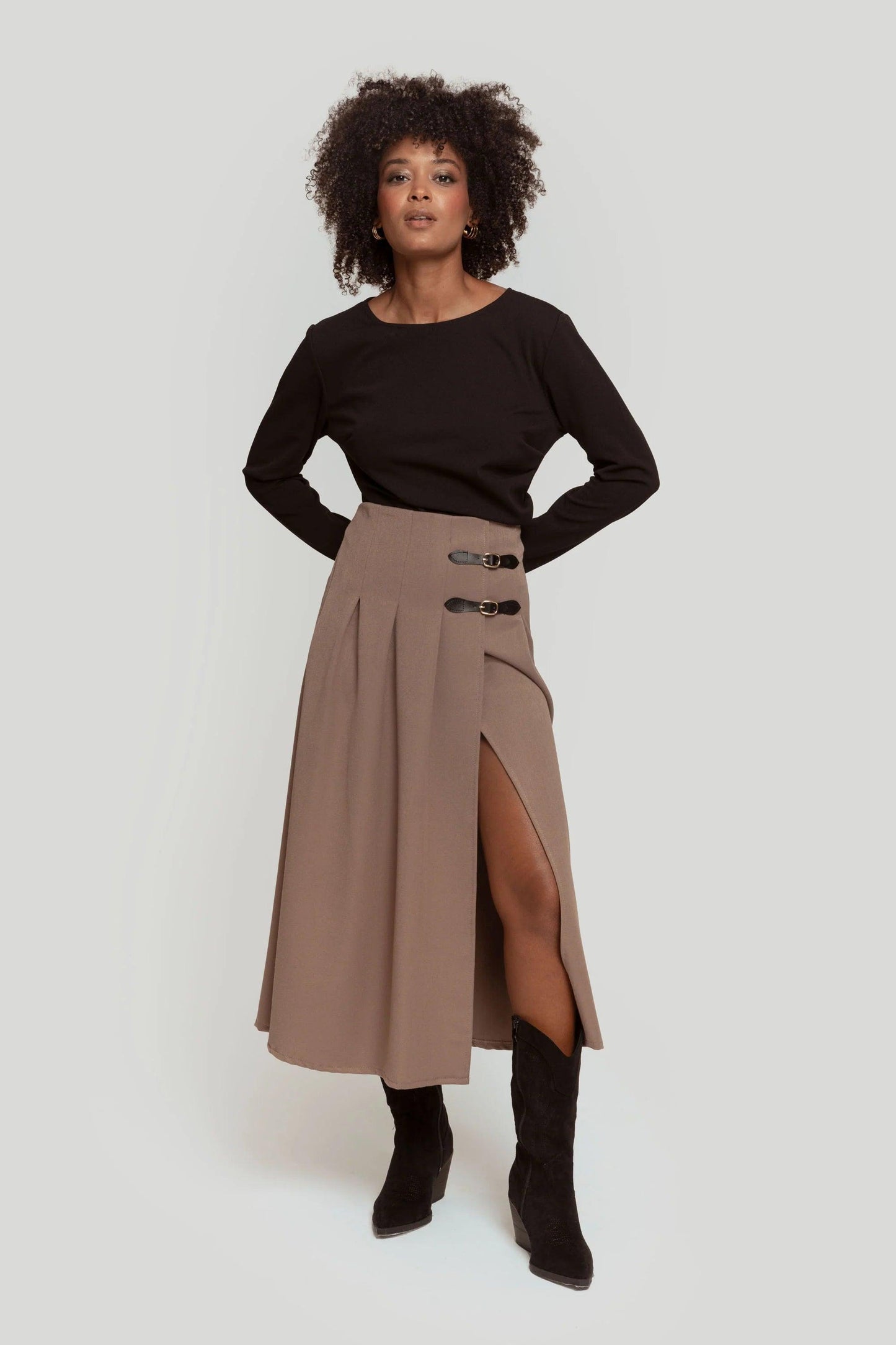 Falda Elegancia Cruzada - DUCCA Faldas S DUCCA