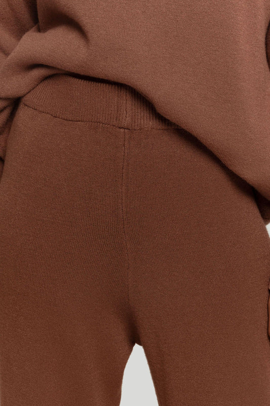 Conjunto Comodidad en Punto - DUCCA Conjuntos Mujer Marrón DUCCA