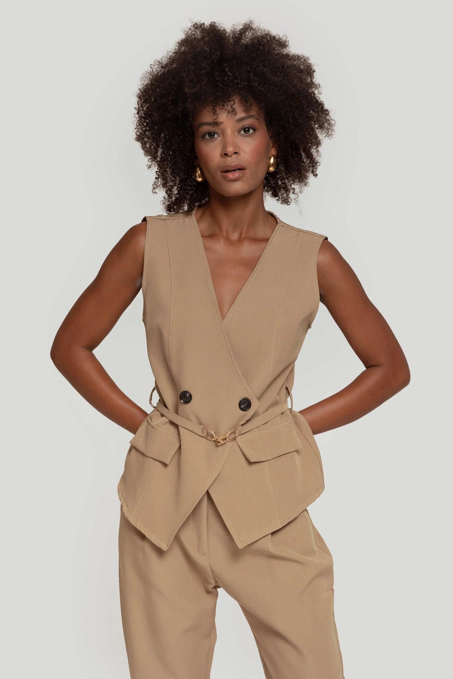 Chaleco Versatile Fit - DUCCA Chaleco Mujer S / Negro DUCCA