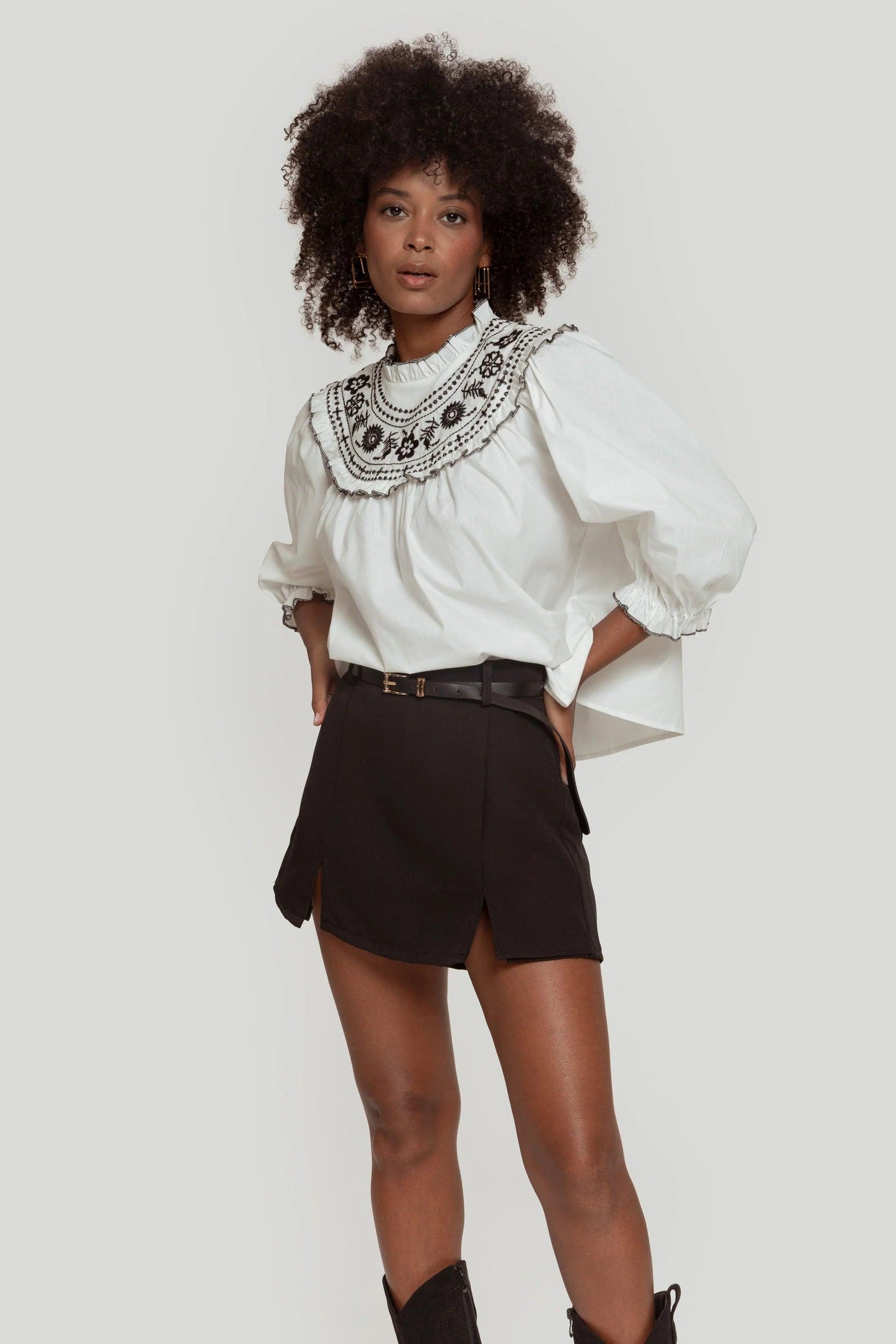 Falda Pantalón Alma Suave - DUCCA Faldas S DUCCA