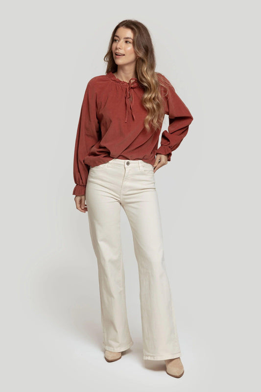 Blusa Pana Suave - DUCCA Blusas S / Rojo DUCCA