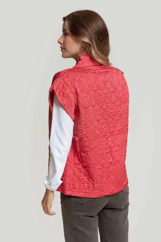 Chaleco Elegancia Ligera - DUCCA Chaleco Mujer S / Rosa DUCCA