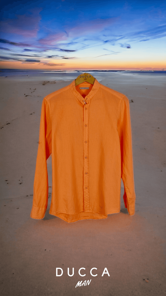 Camisa Elegancia Mao - DUCCA M / Naranja DUCCA