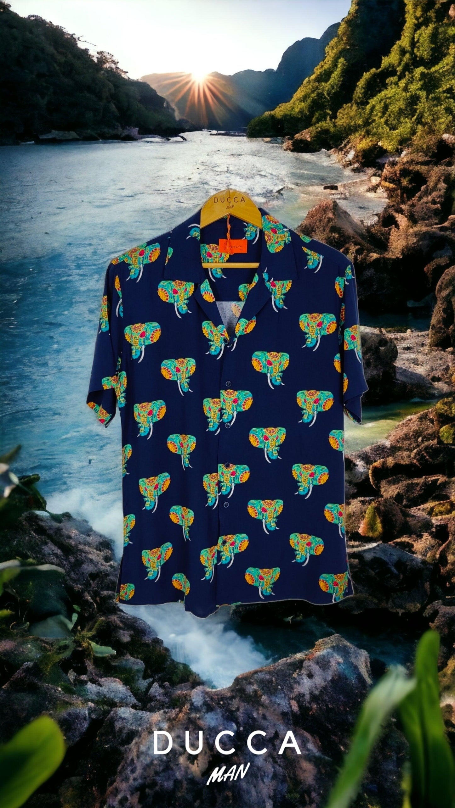 Camisa hawaiana Espíritu Animal - DUCCA S DUCCA