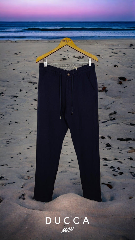 Pantalón Chino Lino - DUCCA 38 / Beige DUCCA