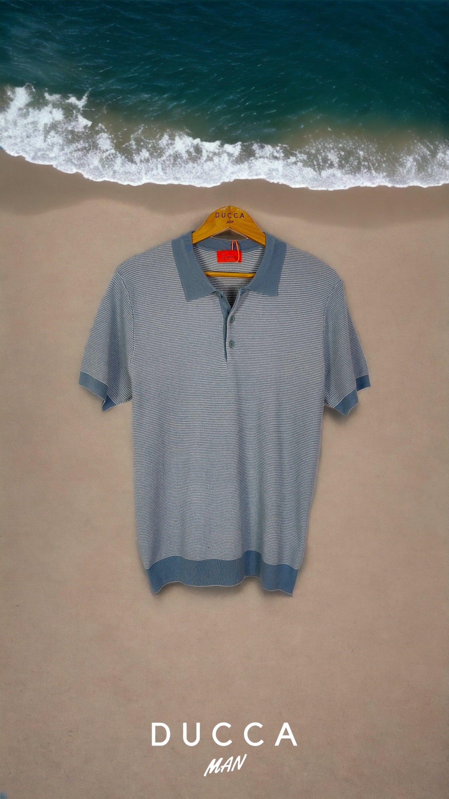 Polo Punto Refinado - DUCCA M / Beige DUCCA