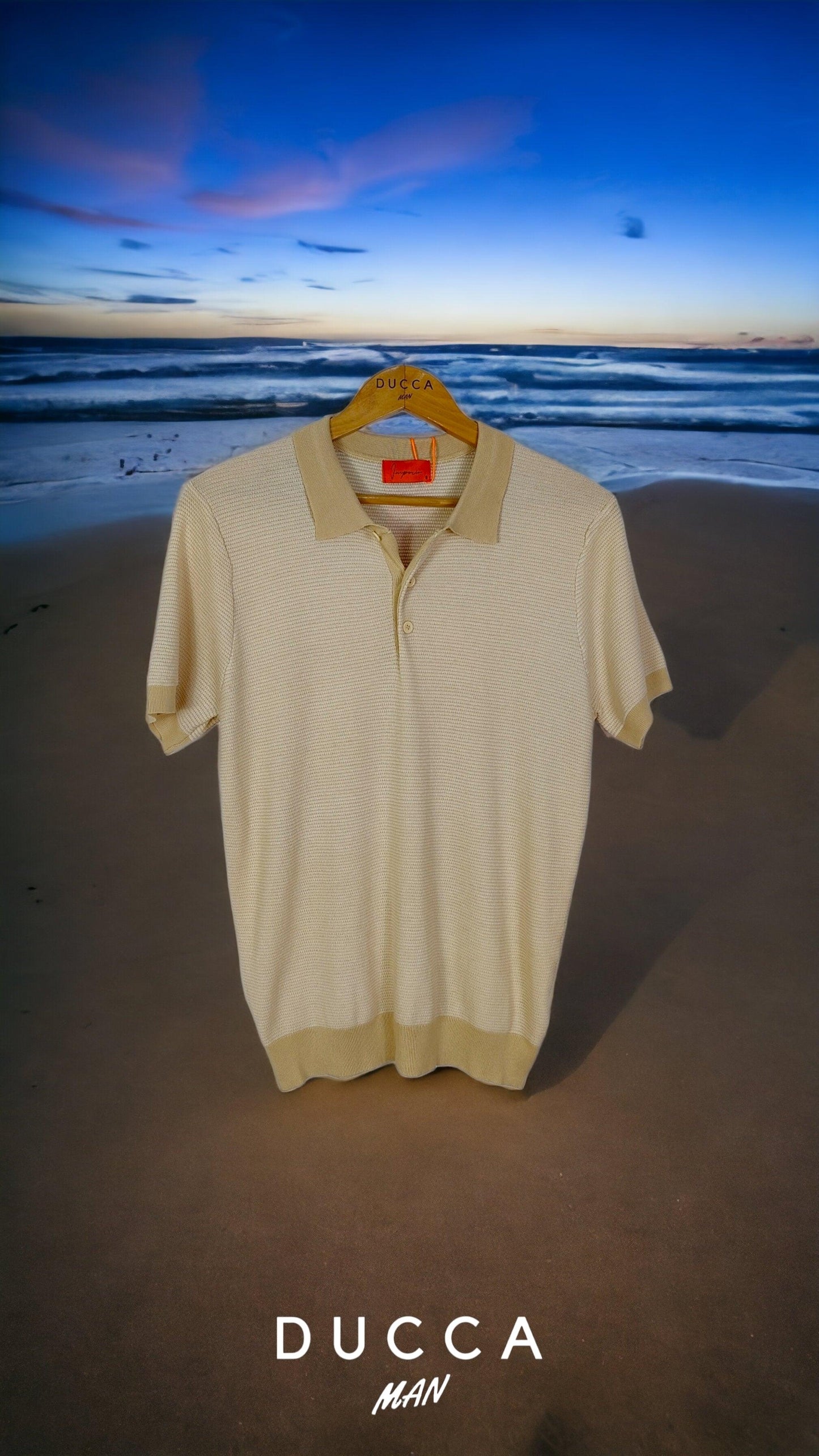 Polo Punto Refinado - DUCCA M / Beige DUCCA