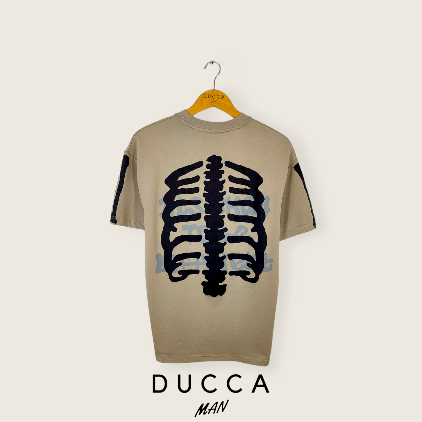 Camiseta Oversized Bones - DUCCA Camisetas Oversized S DUCCA