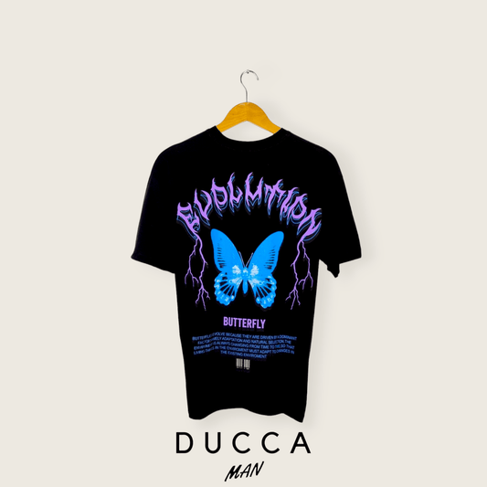 Camiseta Oversized Evolution - DUCCA Camisetas Oversized S DUCCA