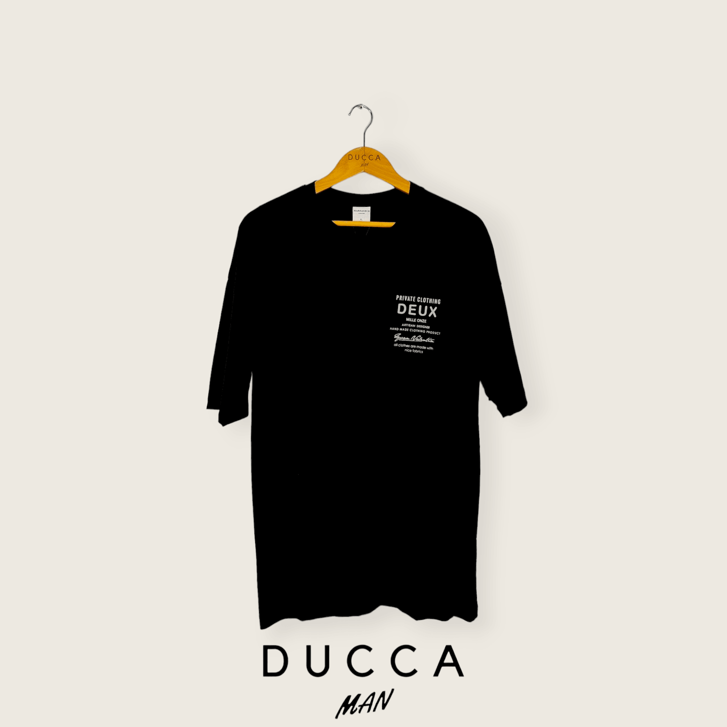 Camiseta Oversized Deux - DUCCA Camisetas Oversized S DUCCA