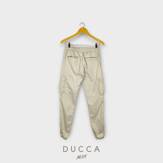 Cargo Jogger - DUCCA Pantalones Hombre 38 / Beige DUCCA