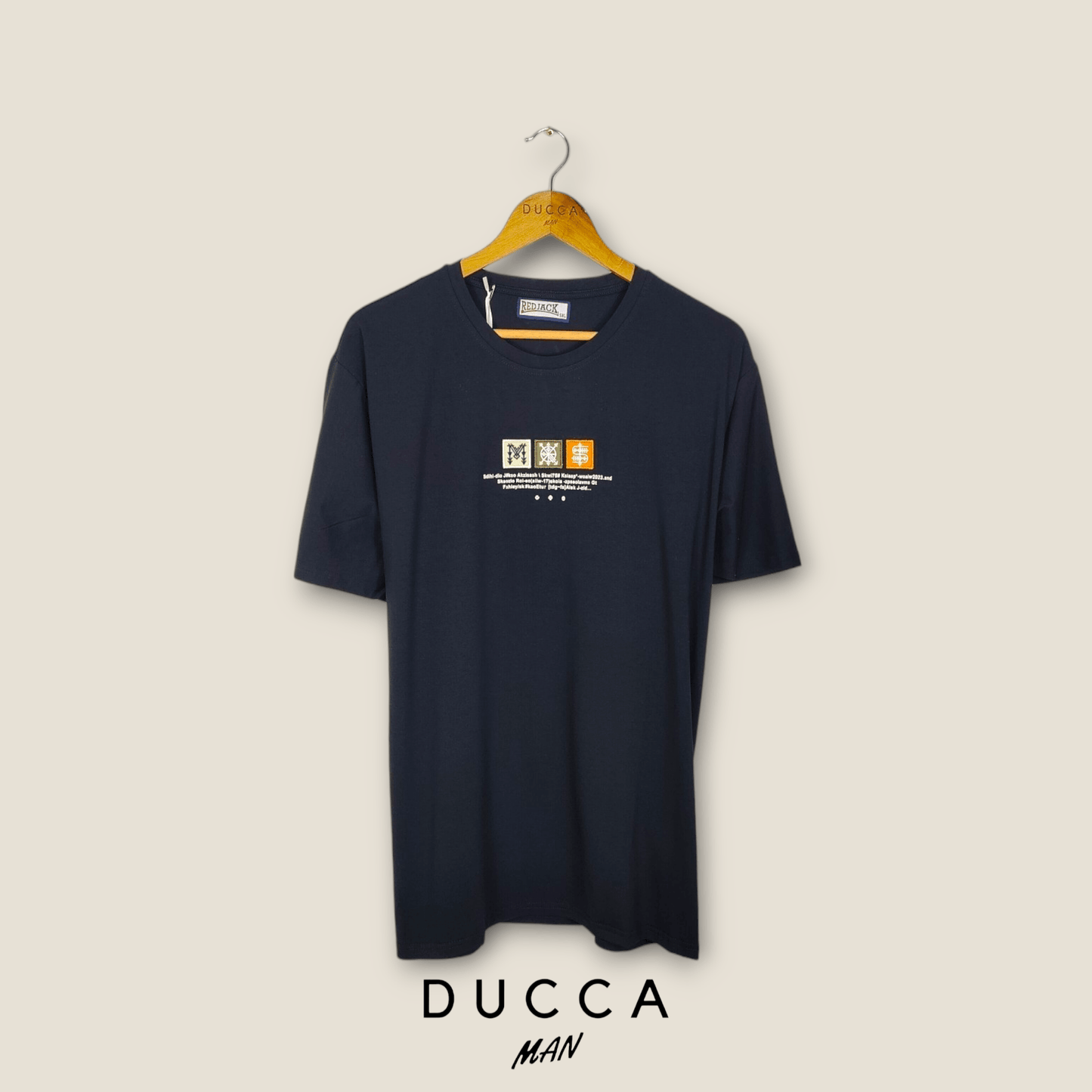 Camiseta Elemental - DUCCA Camisetas Hombre 2XL / Negro DUCCA