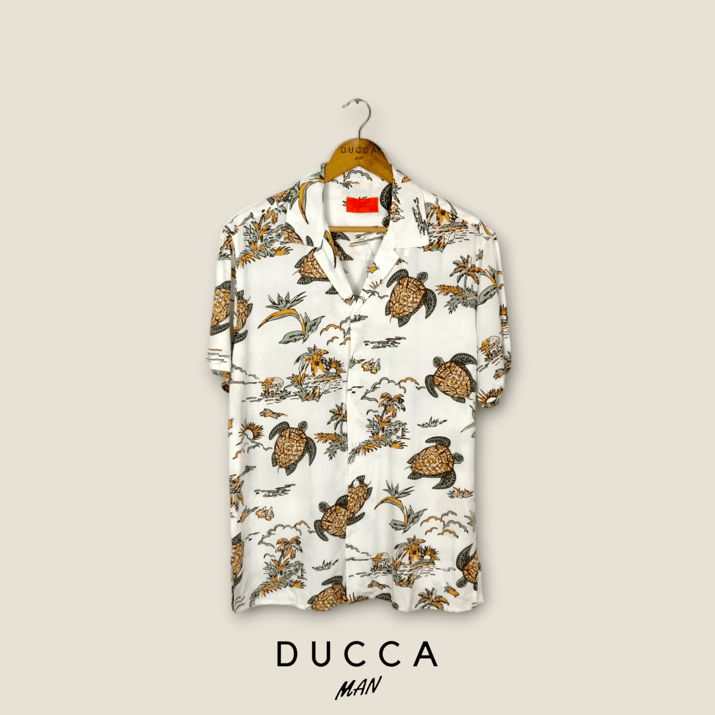 Camisa Hawaiana Isla Tortuga - DUCCA Camisas Hawaianas S DUCCA