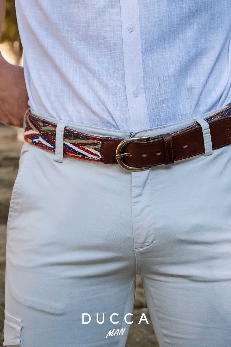 Pantalón Cargo French Bulldog - DUCCA Pantalones Cargo 38 / Piedra DUCCA