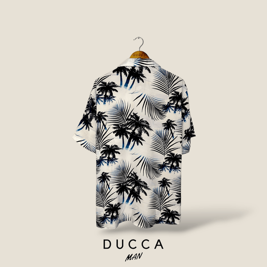 Camisa Hawaiana Pacífico Nocturno - DUCCA S DUCCA