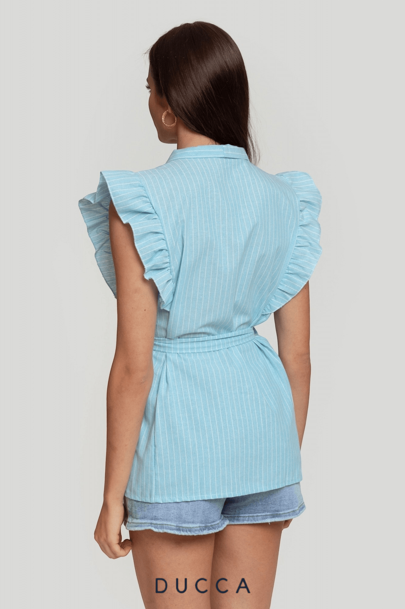 Chaleco Armonías Celeste - DUCCA S DUCCA