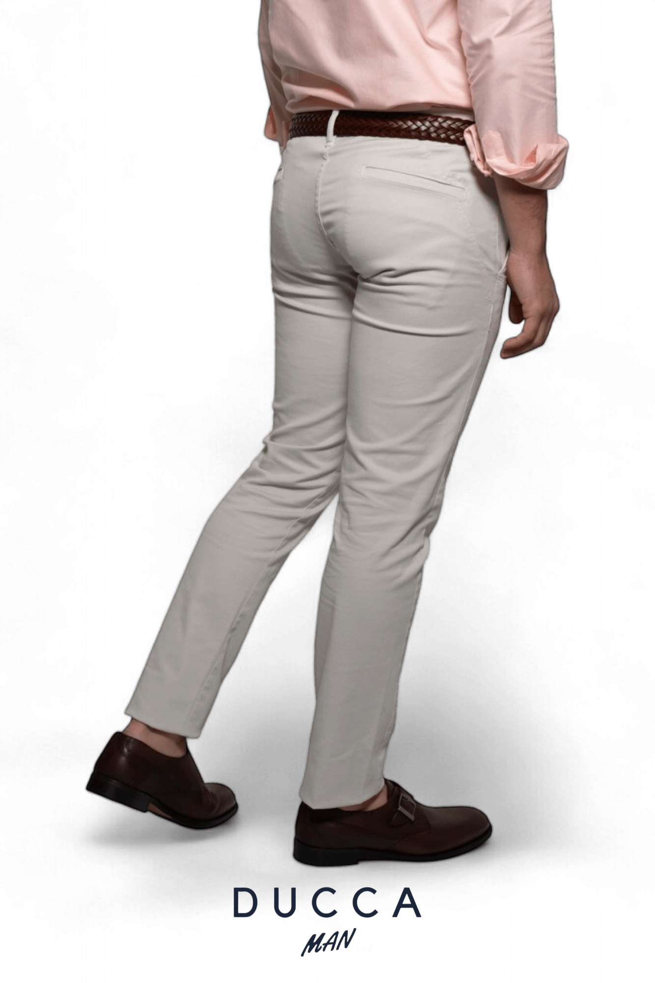 Pantalón Chino French Bulldog - DUCCA Pantalones Hombre 36 / Negro DUCCA