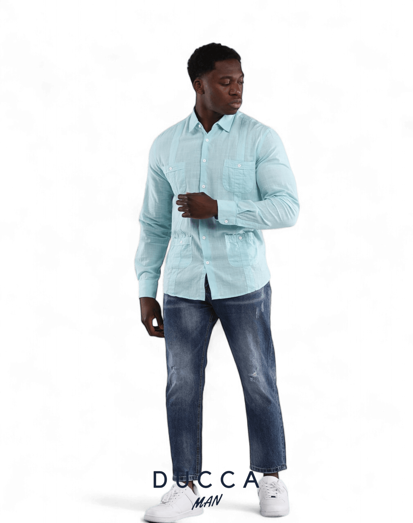 Guayabera Sombra de Palma - DUCCA S / Beige DUCCA