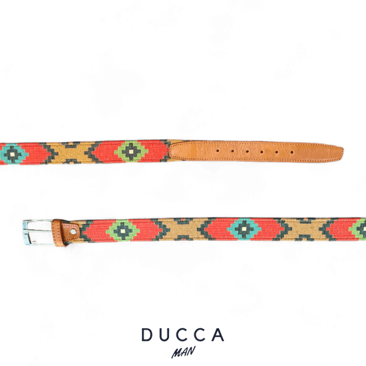 Cinturón Azteca - DUCCA Rojo DUCCA