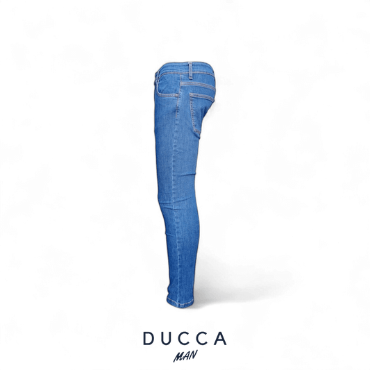 Vaquero VelvetFlex Skinny - DUCCA Pantalones Hombre 36 / Piedra DUCCA