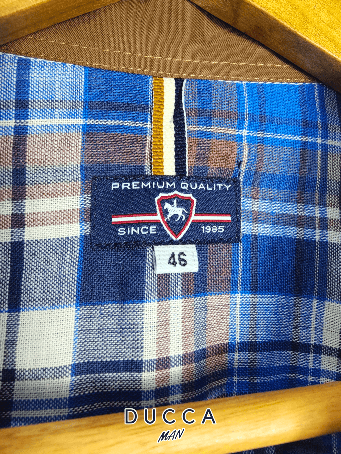 Camisa Río y Roble - DUCCA Camisas Hombre 40 DUCCA