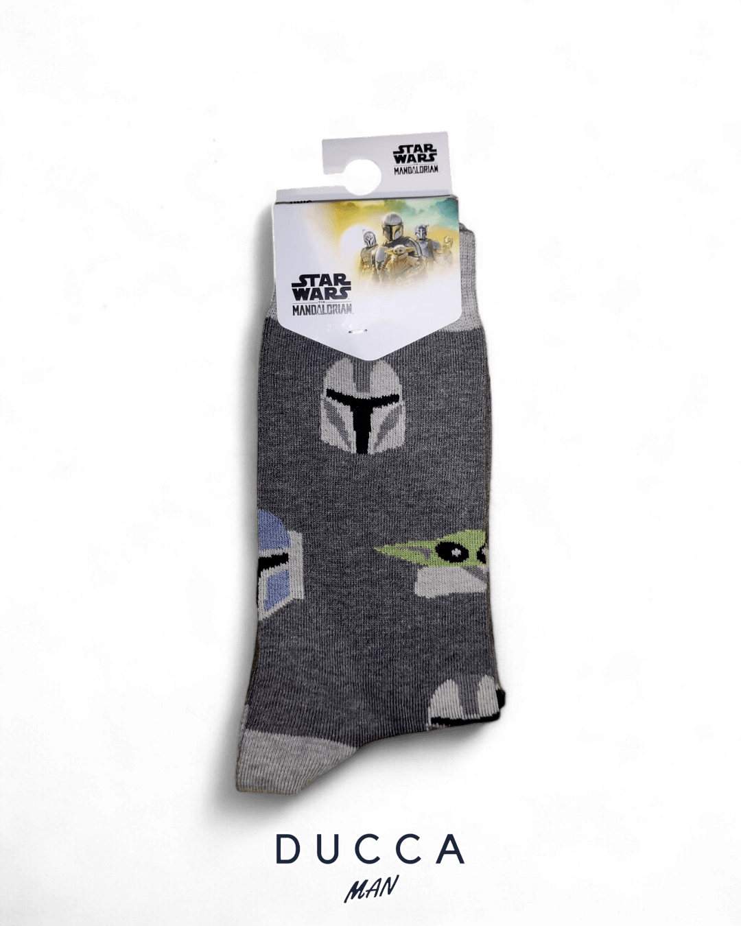 Calcetín Mandalorian Bobba & Baby Yoda - DUCCA Calcetin Hombre Talla única DUCCA