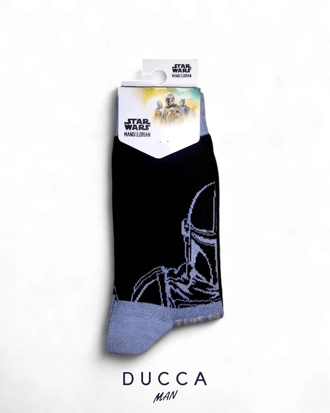 Calcetín Mandalorian Silueta - DUCCA Calcetin Hombre Talla única DUCCA