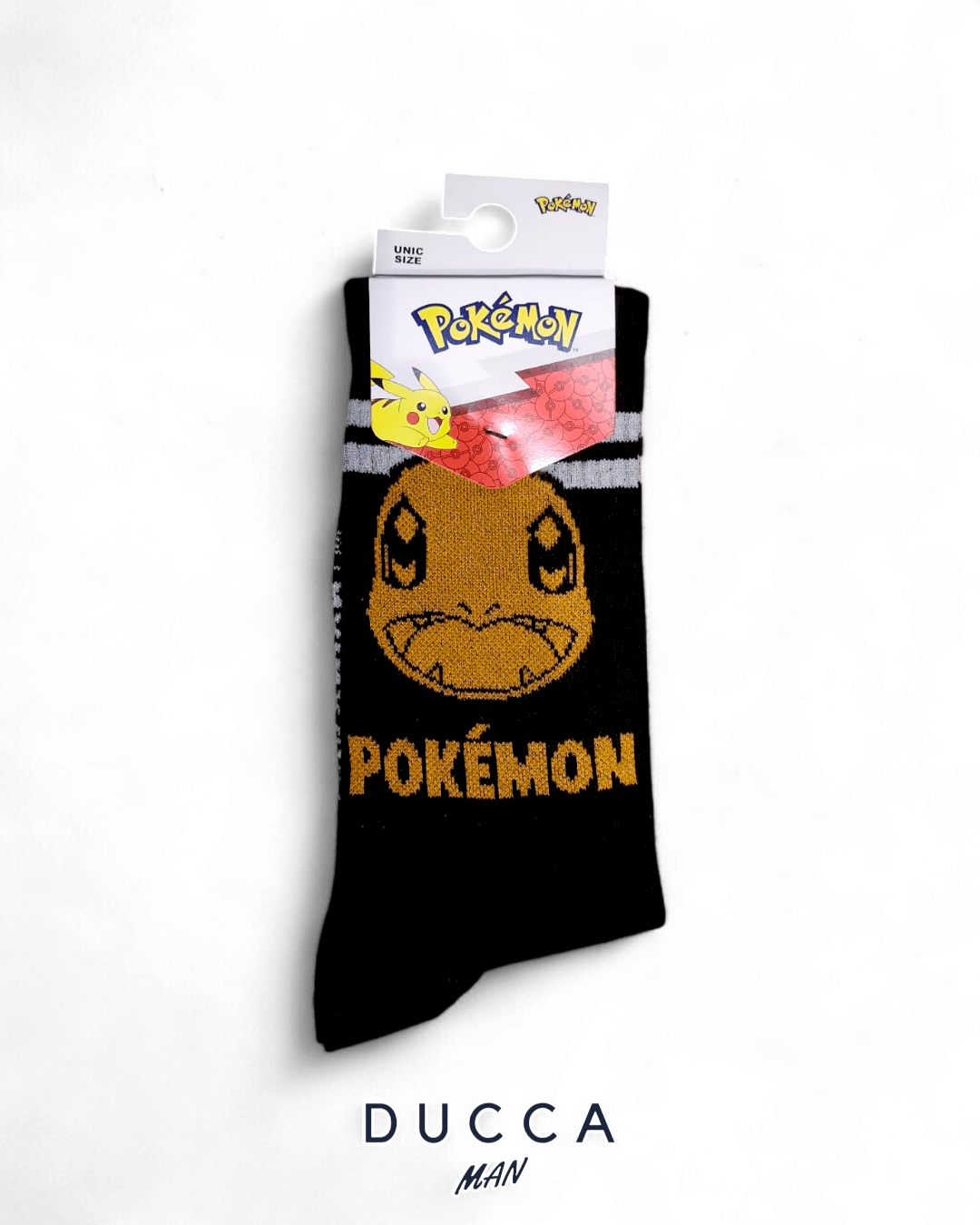 Calcetín Pokémon Charmander - DUCCA Calcetin Hombre Talla única DUCCA