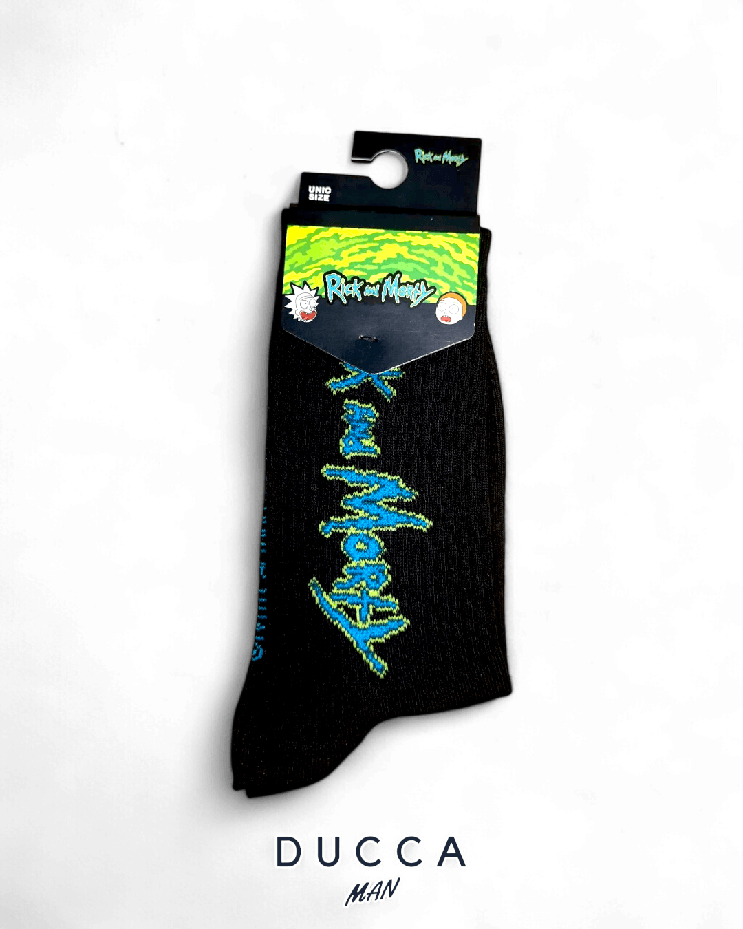 Calcetín Rick y Morty - DUCCA Calcetin Hombre Talla única DUCCA