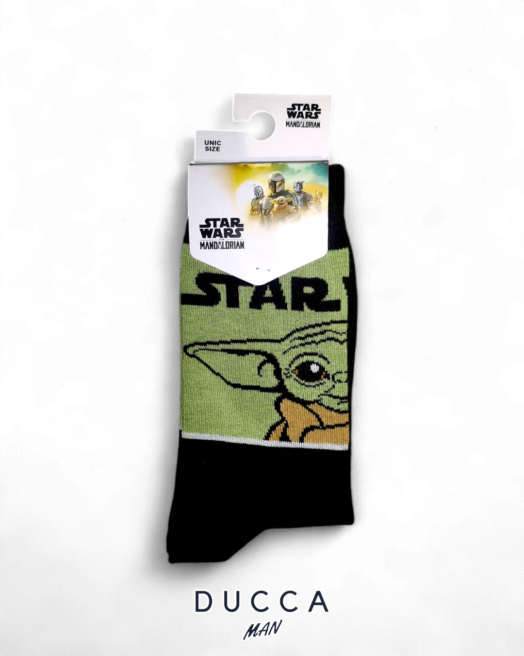 Calcetín Mandalorian Baby Yoda - DUCCA Calcetin Hombre Talla única DUCCA