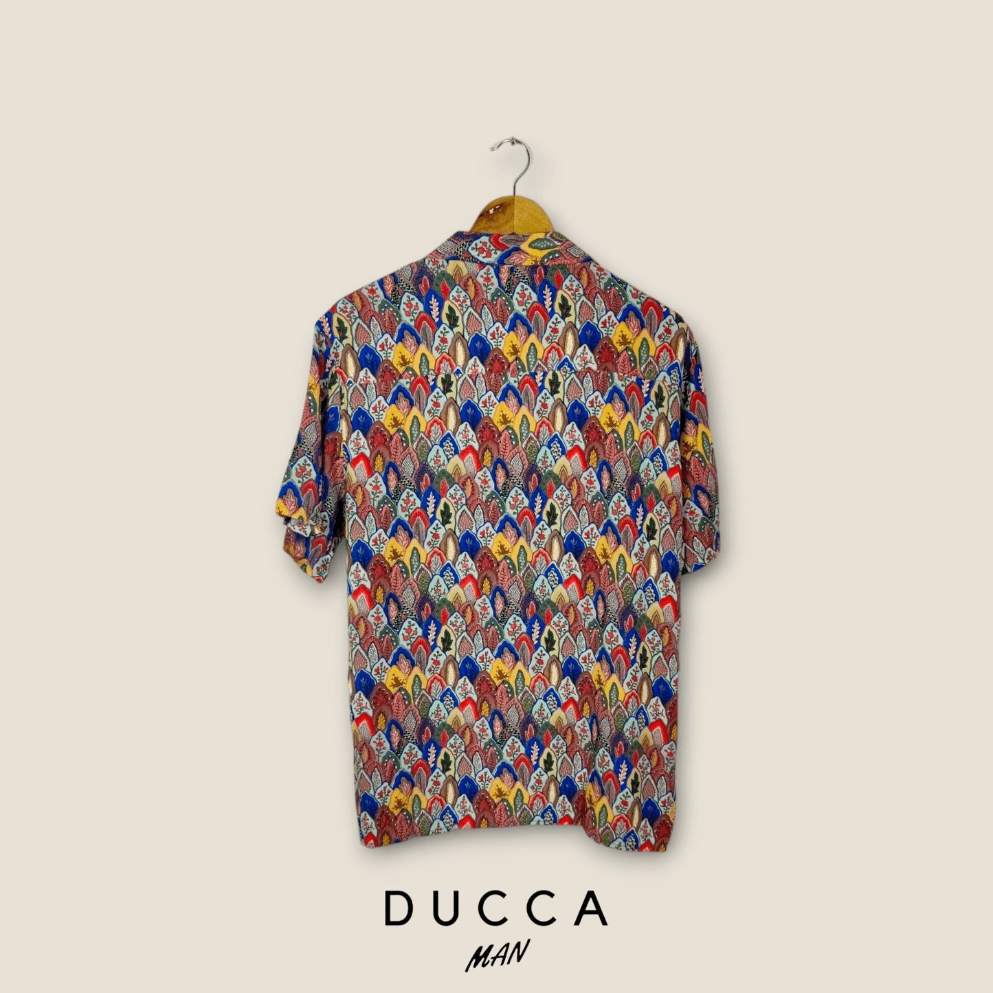 Camisa Hawaiana Exotic Kaleidoscope - DUCCA Camisas Hawaianas S DUCCA