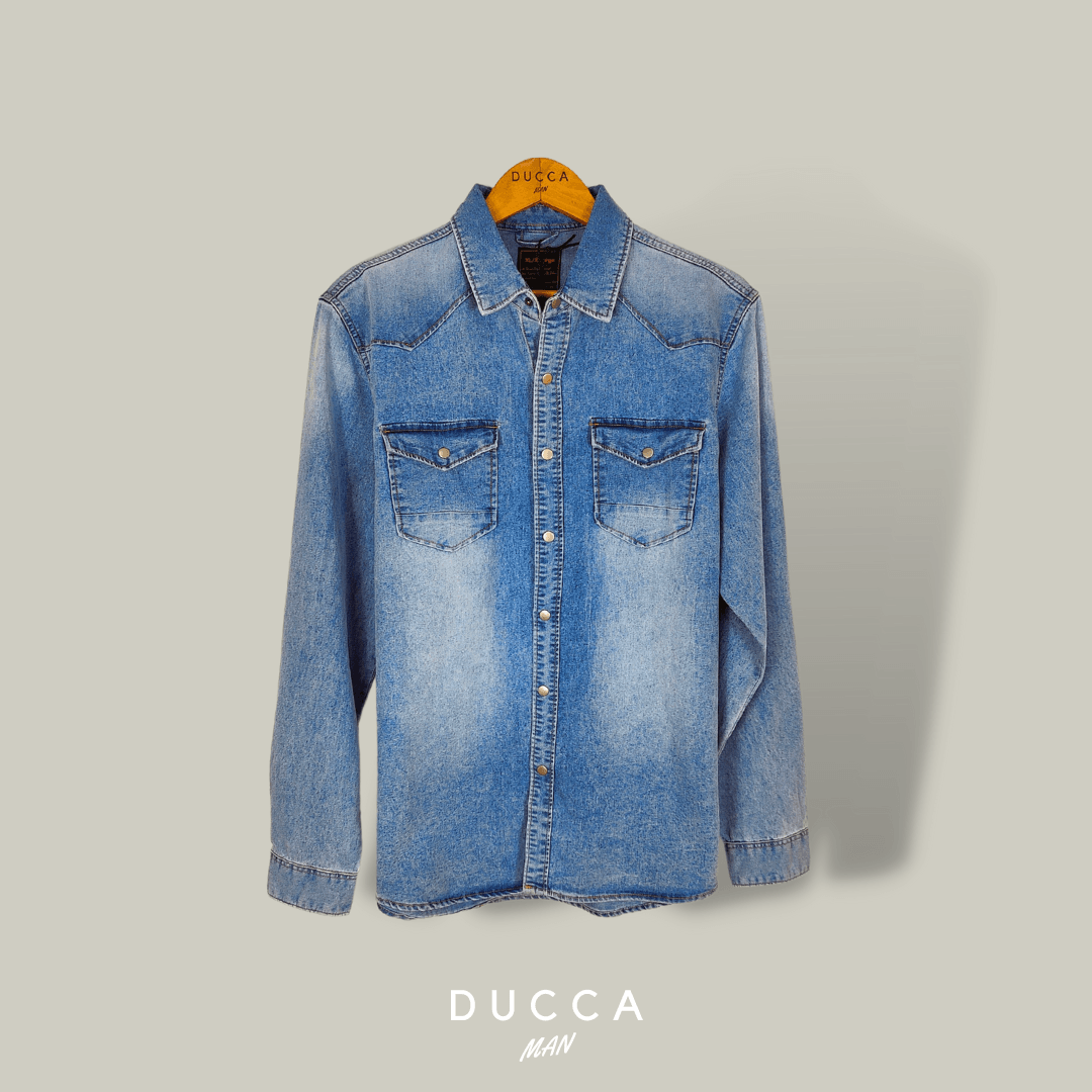 Camisa Vaquera YD Tono Claro - DUCCA S DUCCA