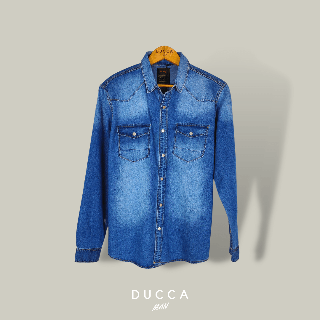 Camisa Vaquera YD Tono Oscuro - DUCCA S DUCCA
