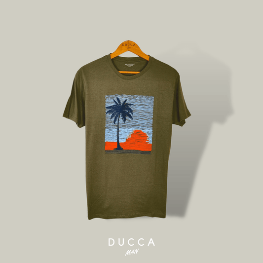 Camiseta Beach Horizon - DUCCA S / Blanco DUCCA