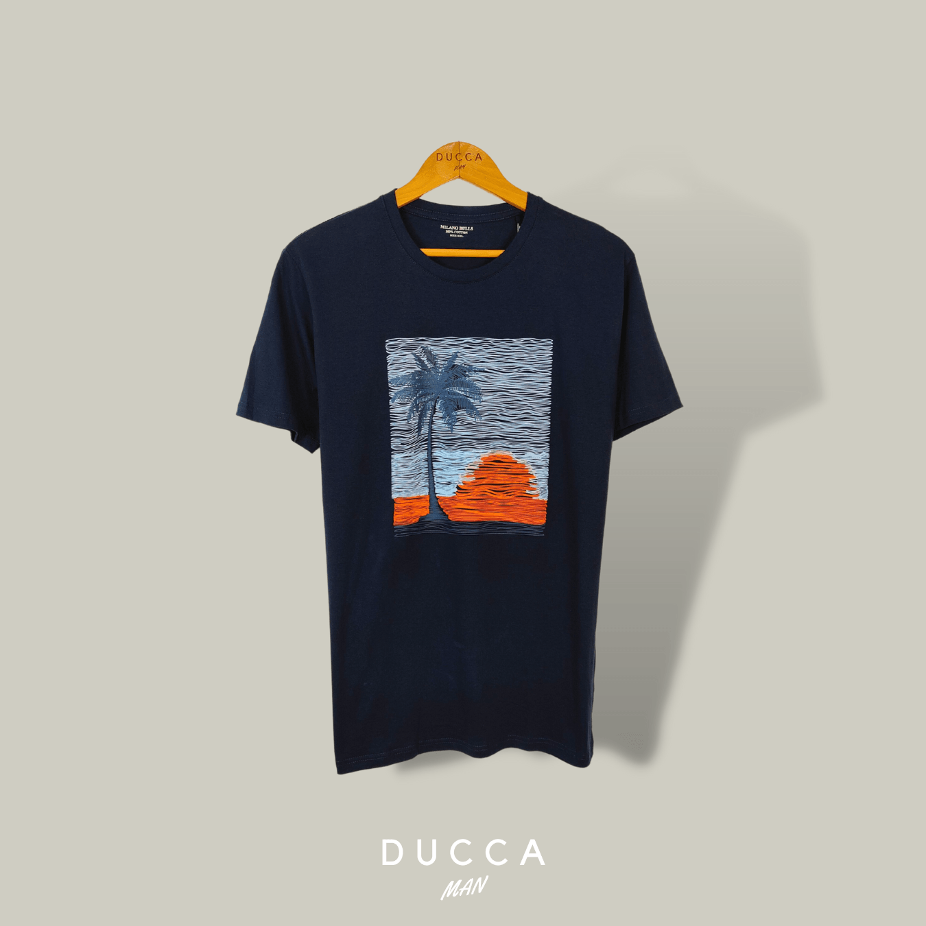 Camiseta Beach Horizon - DUCCA S / Blanco DUCCA